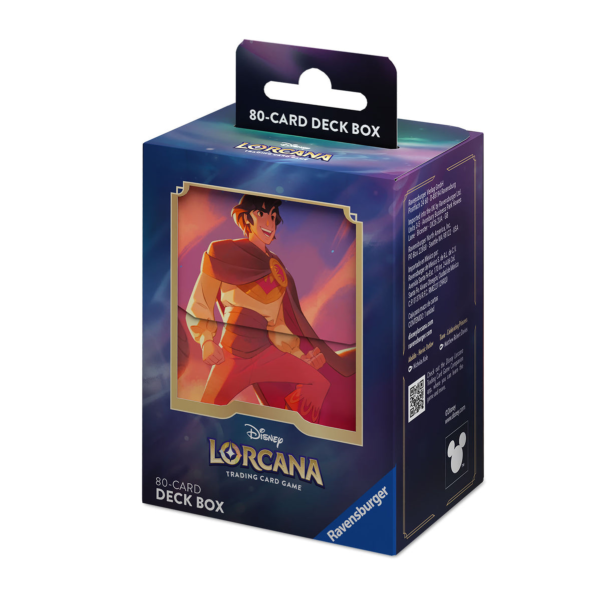 Immagine del prodotto Scatola di carte collezionabili Disney Lorcana Aladdin - Skyglow Trading Card Game