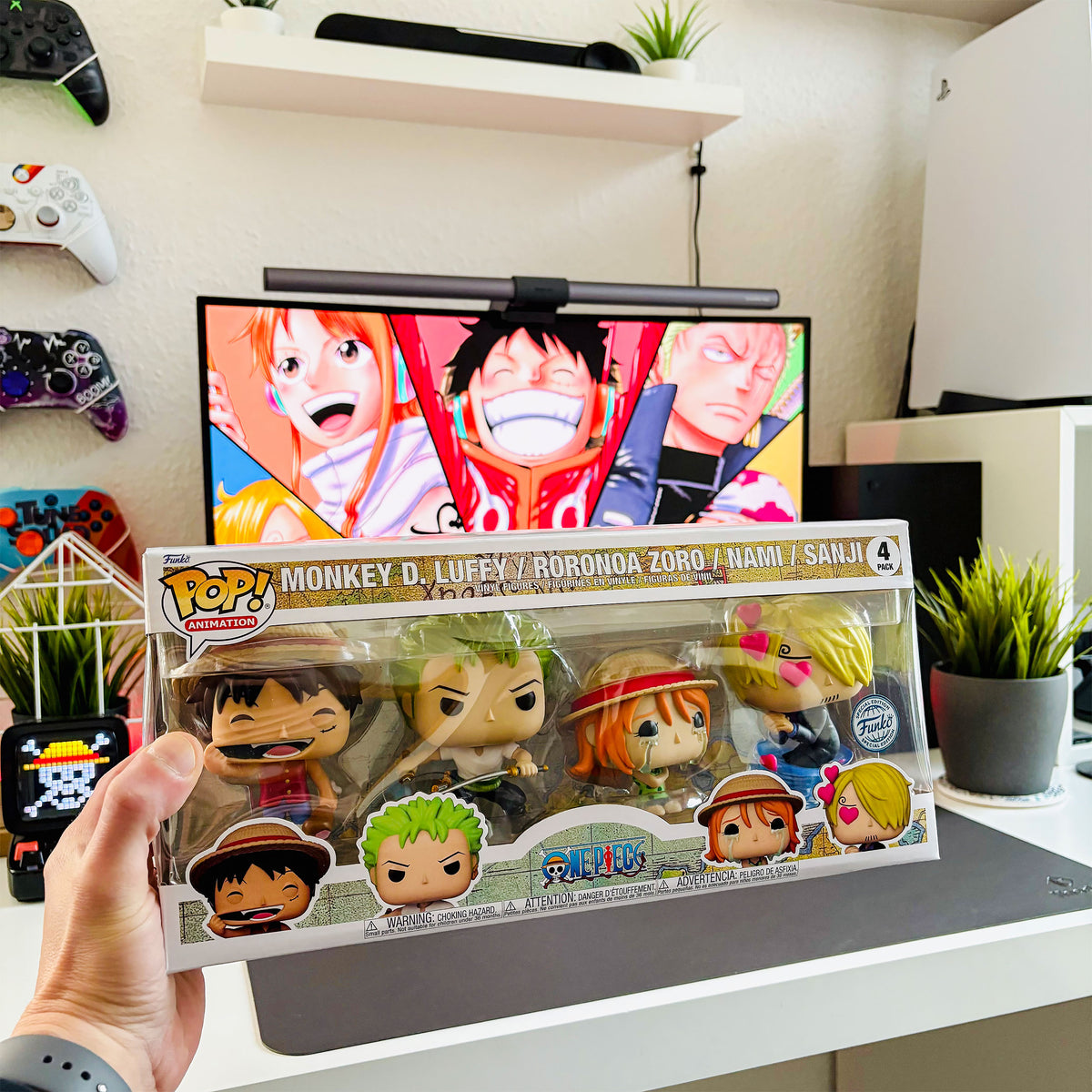 Image produit One Piece - Refresh Funko Pocket Pop Set de 4 Figurines