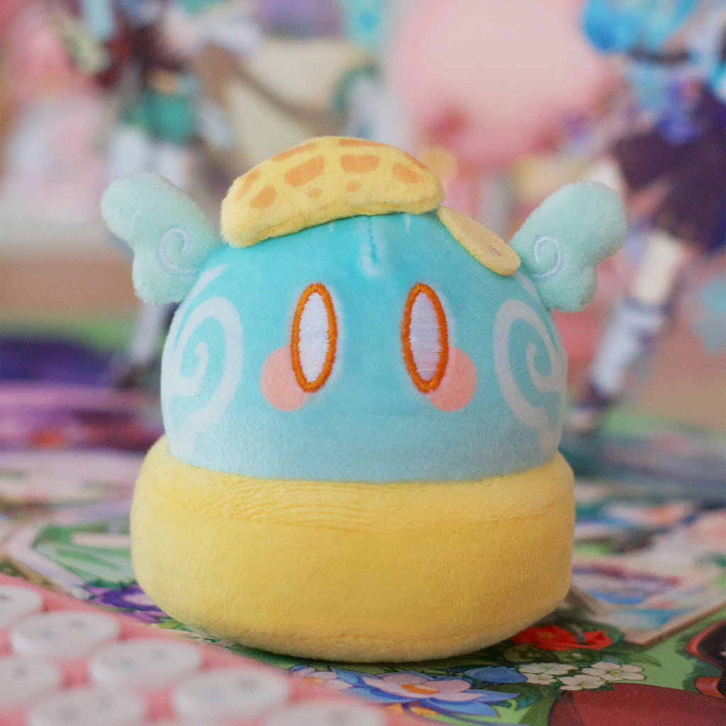 Image produit Genshin Impact - Figurine en peluche style pancake Anemo Slime