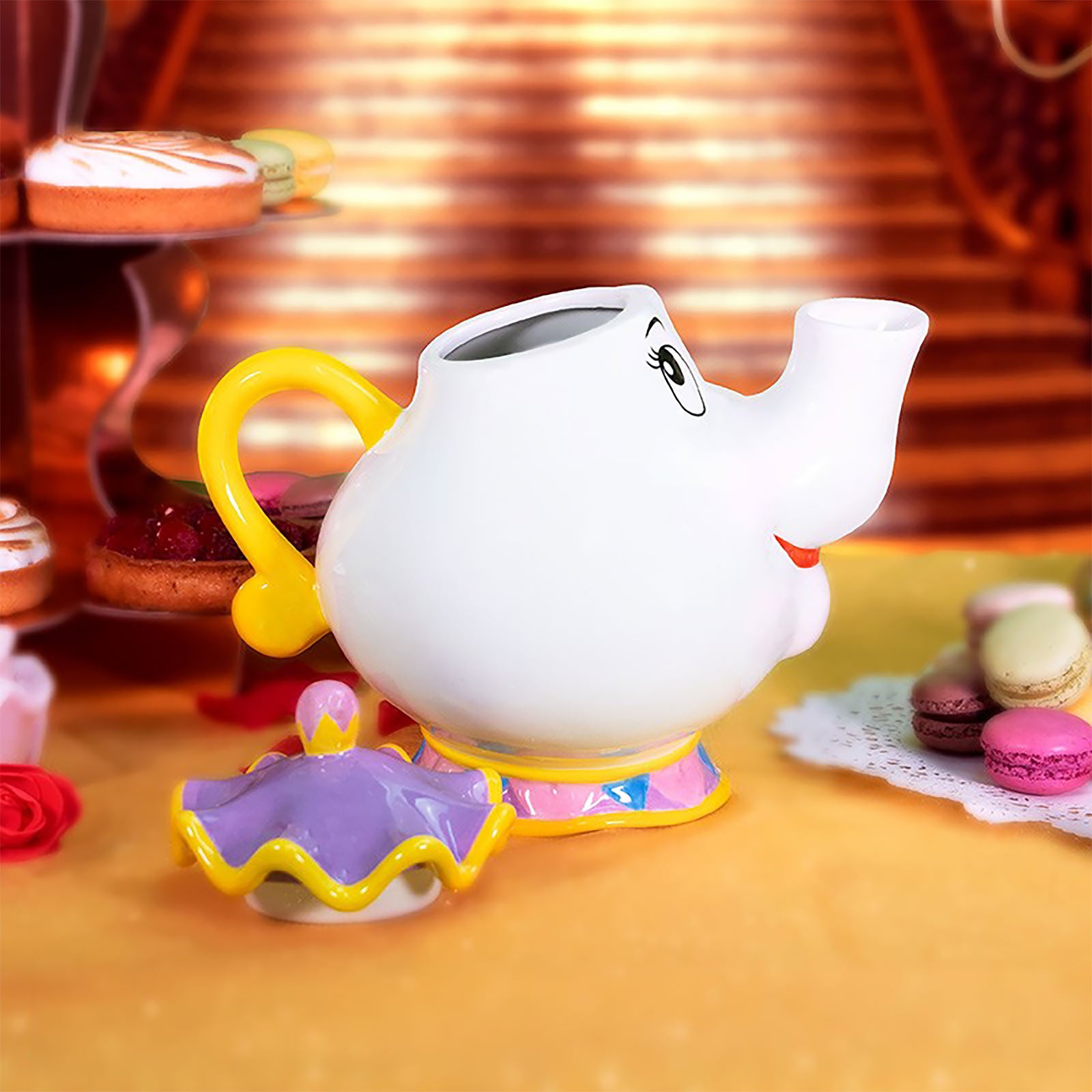 Immagine del prodotto La Bella e la Bestia - Mrs. Potts e Chip set da tè da 3 pezzi
