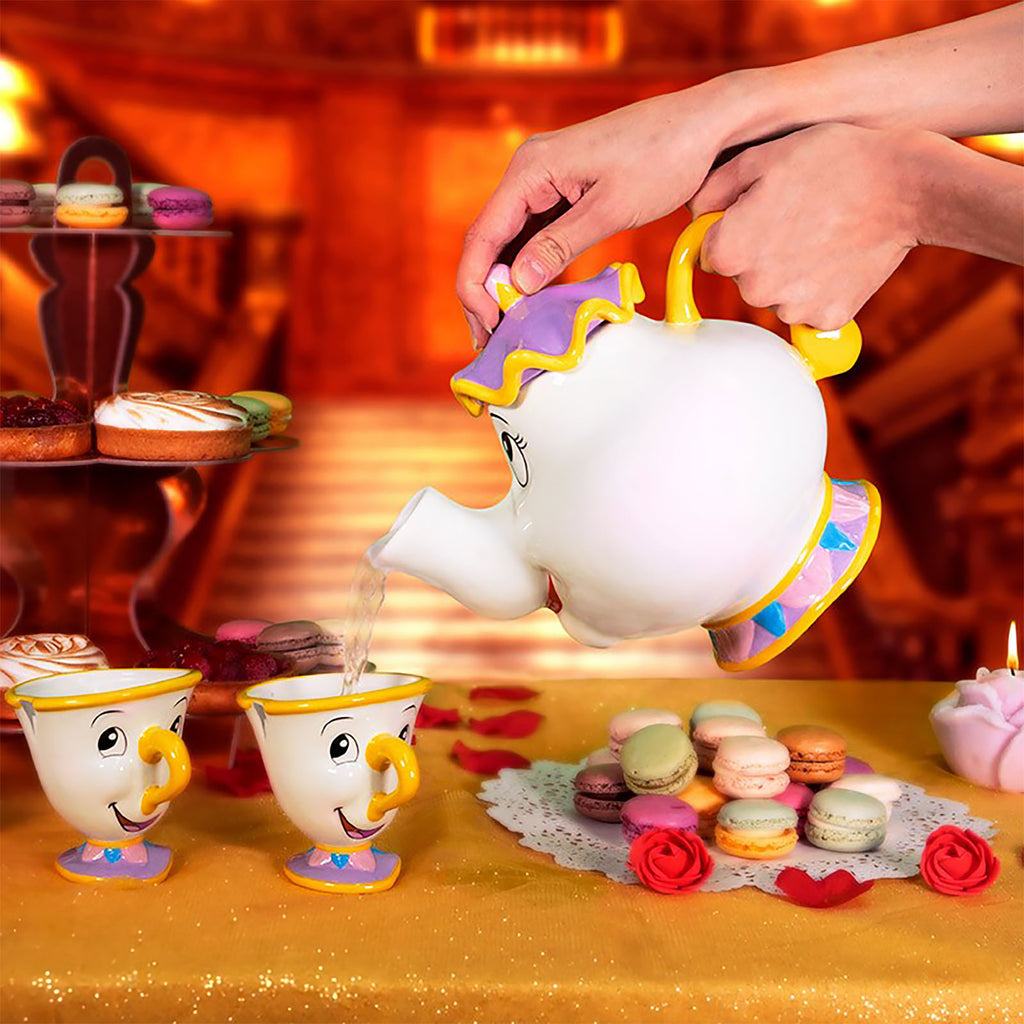 Immagine del prodotto La Bella e la Bestia - Mrs. Potts e Chip set da tè da 3 pezzi