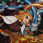 Image produit Demon Slayer - Plaid Groupe