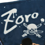 Produktbild One Piece - Roronoa Zoro Flauschdecke
