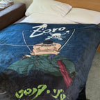 Produktbild One Piece - Roronoa Zoro Flauschdecke