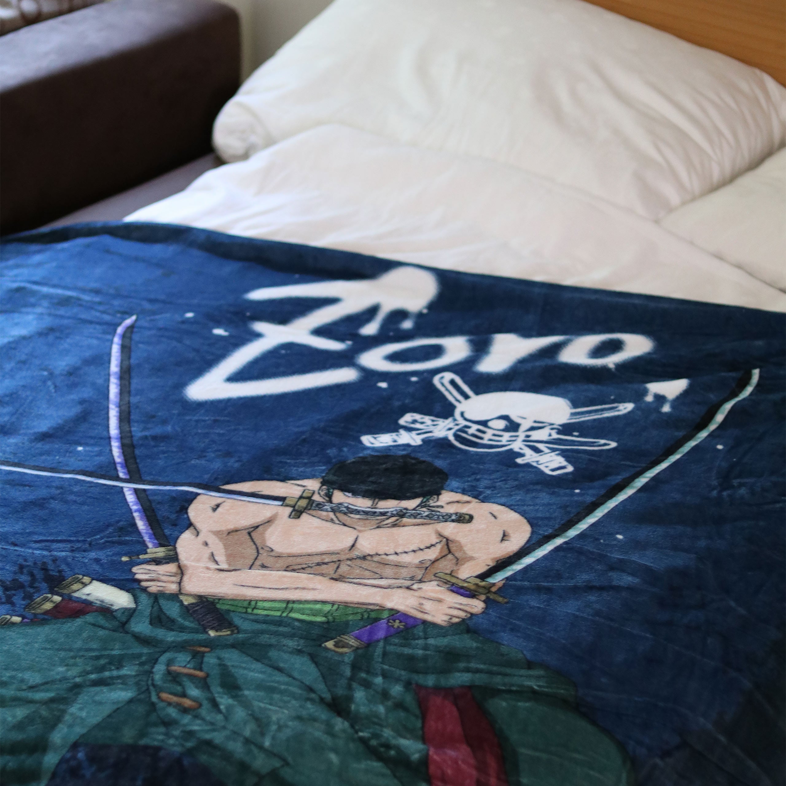 Produktbild One Piece - Roronoa Zoro Flauschdecke