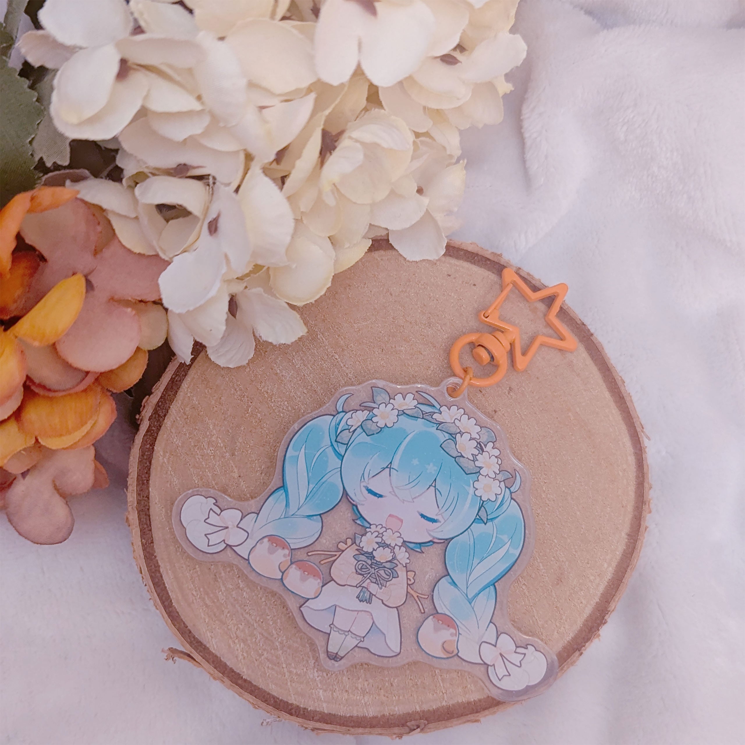 Produktbild Hatsune Miku - Kawaii Autumn Time Acryl Schlüsselanhänger