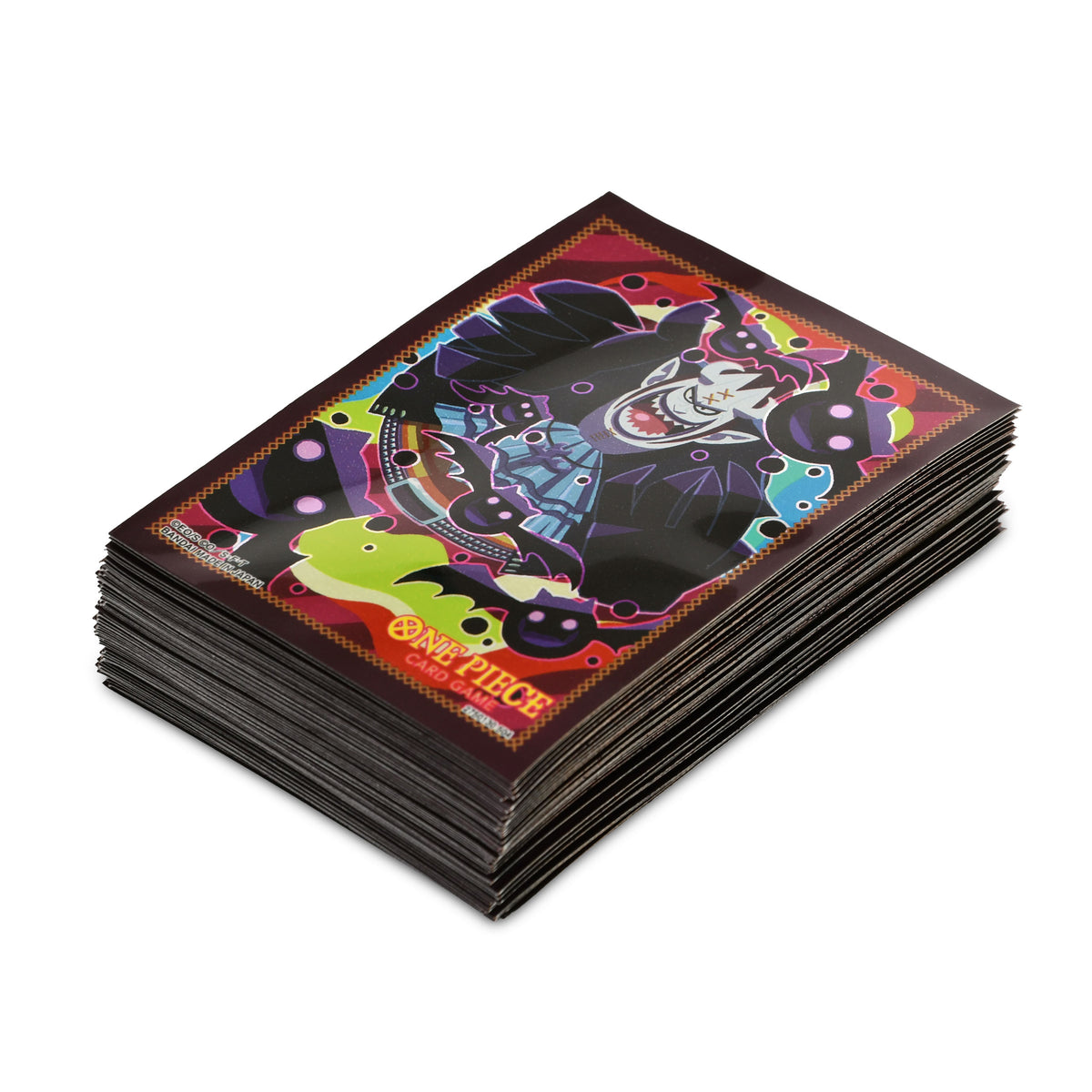 Image produit Jeu de Cartes One Piece - Manches Officielles Gecko Moria 8 Manches de Cartes
