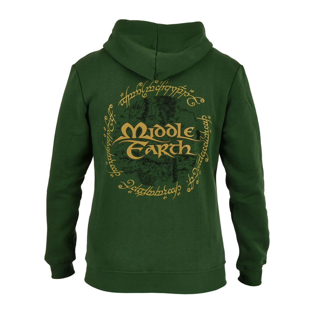 Produktbild Der Herr der Ringe - Mittelerde Kapuzenjacke grün
