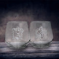 Image produit Harry Potter - Verres Ravenclaw & Hufflepuff Ensemble de 2 pièces