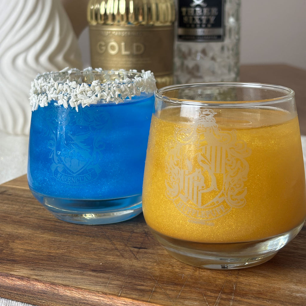 Image produit Harry Potter - Verres Ravenclaw & Hufflepuff Ensemble de 2 pièces