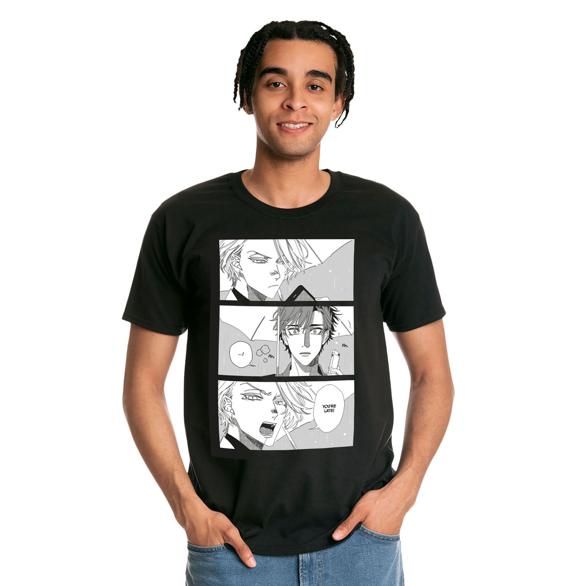 Immagine del prodotto T-shirt 'You're Late' per i fan di Therapy Game