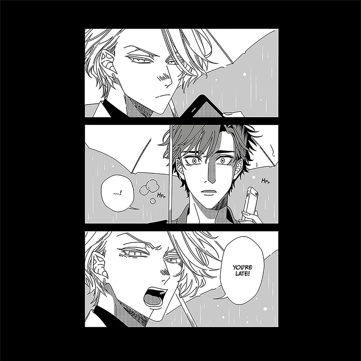 Immagine del prodotto T-shirt 'You're Late' per i fan di Therapy Game