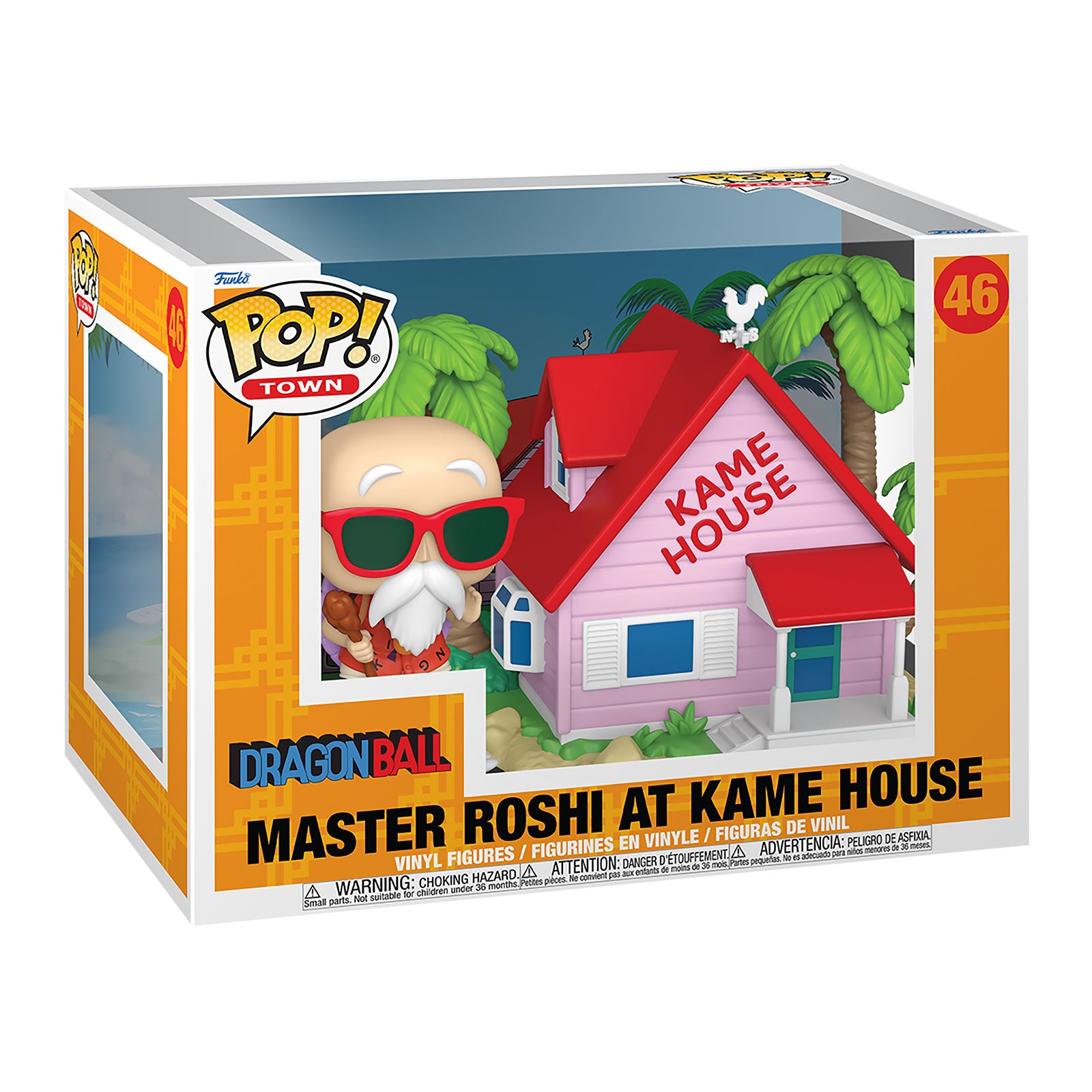 Immagine del prodotto Dragon Ball - Casa Kame con Maestro Roshi Funko Pop Diorama