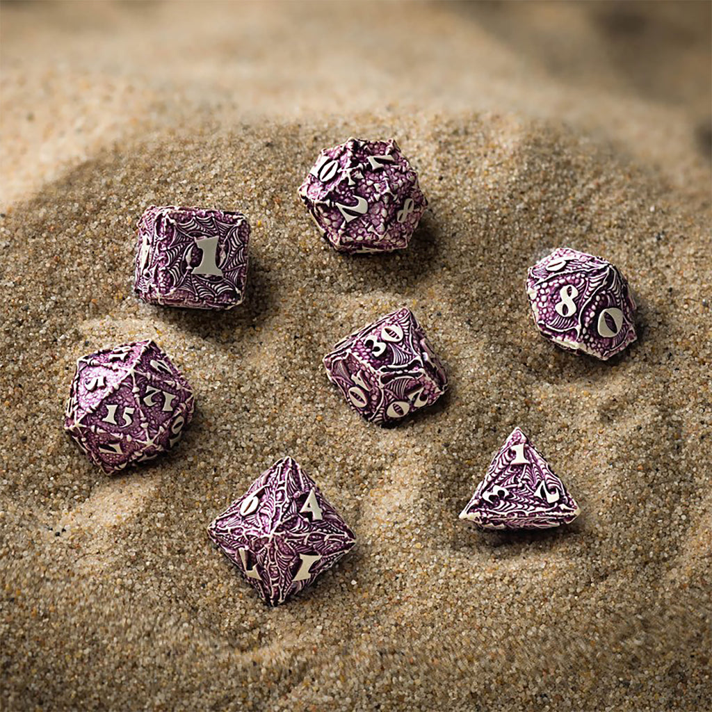 Produktbild Dracopolis - The Yucatan Featherwing Würfel Set 7tlg