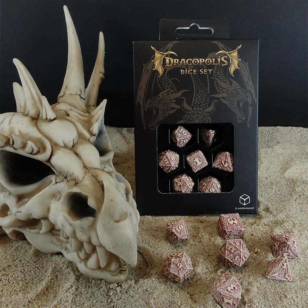 Produktbild Dracopolis - The Yucatan Featherwing Würfel Set 7tlg