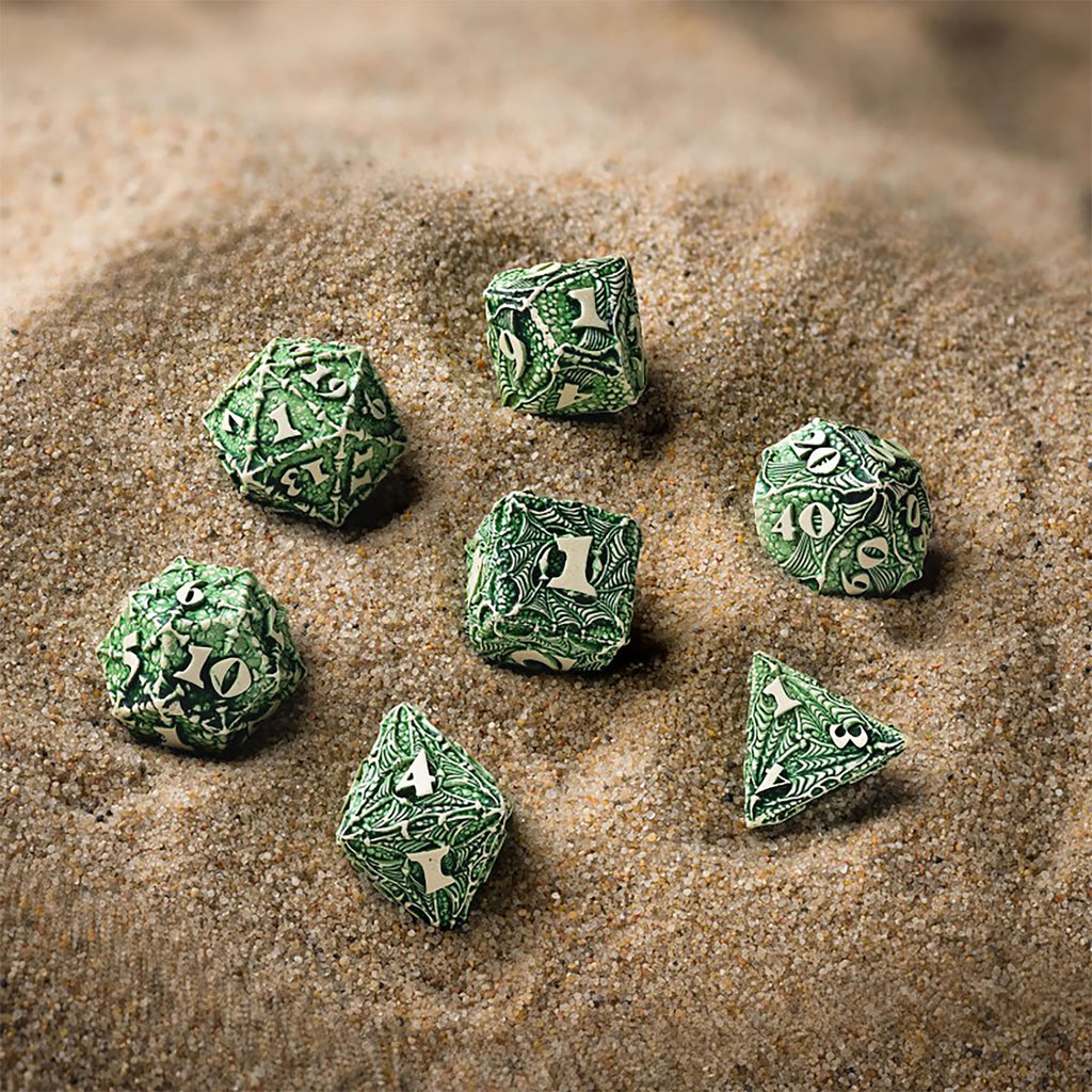 Produktbild Dracopolis - The Andean Longneck Würfel Set 7tlg