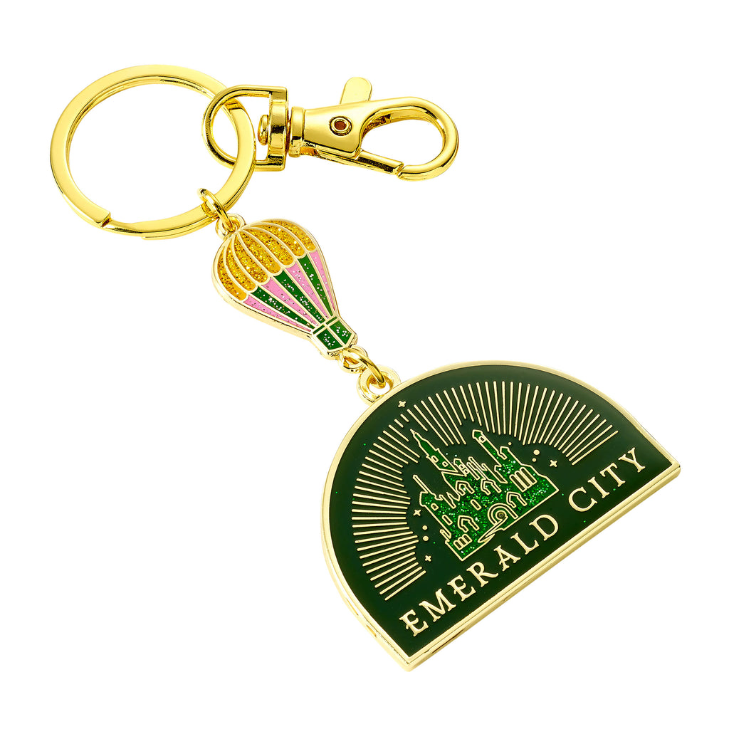 Produktbild Wicked - Emerald City Logo Schlüsselanhänger