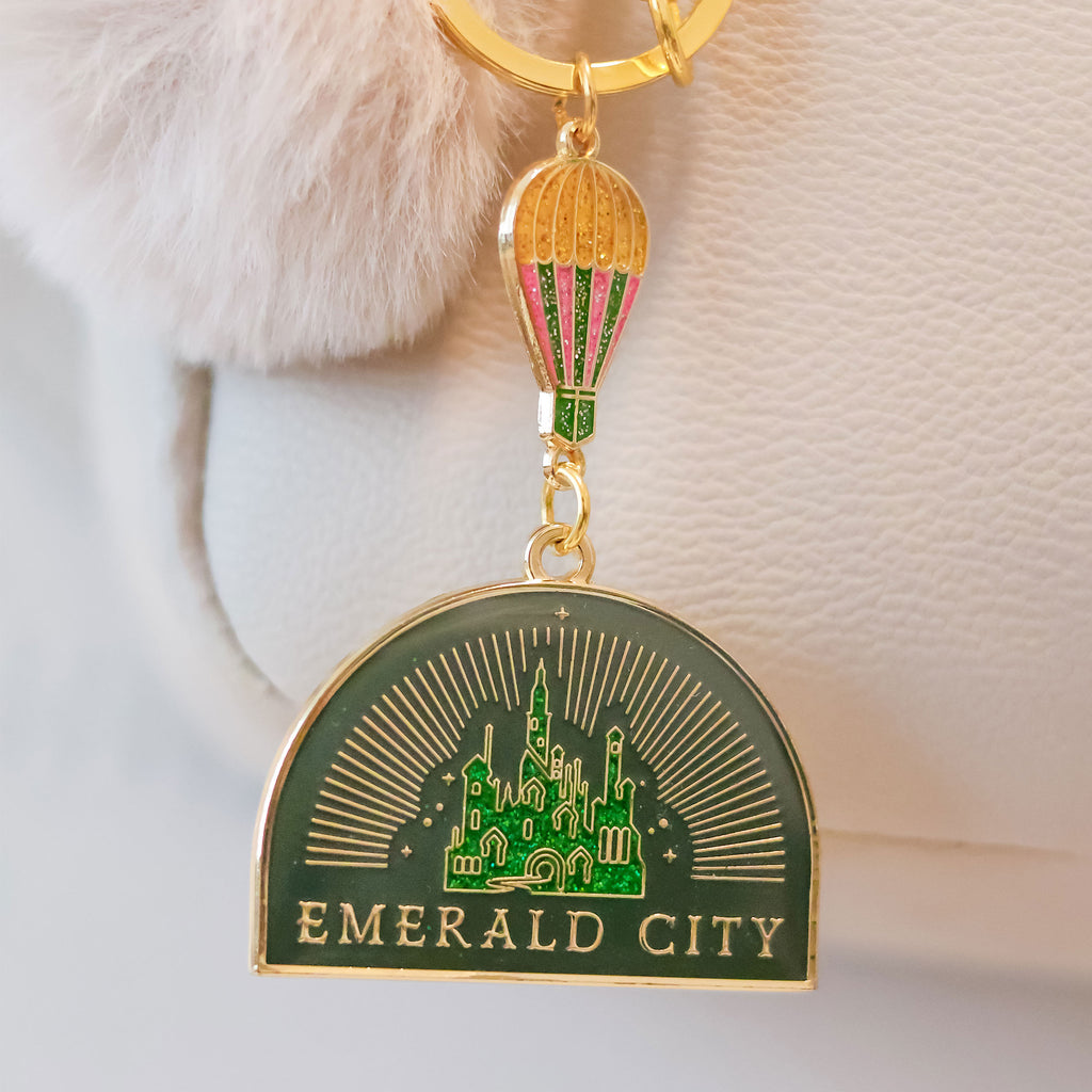 Produktbild Wicked - Emerald City Logo Schlüsselanhänger