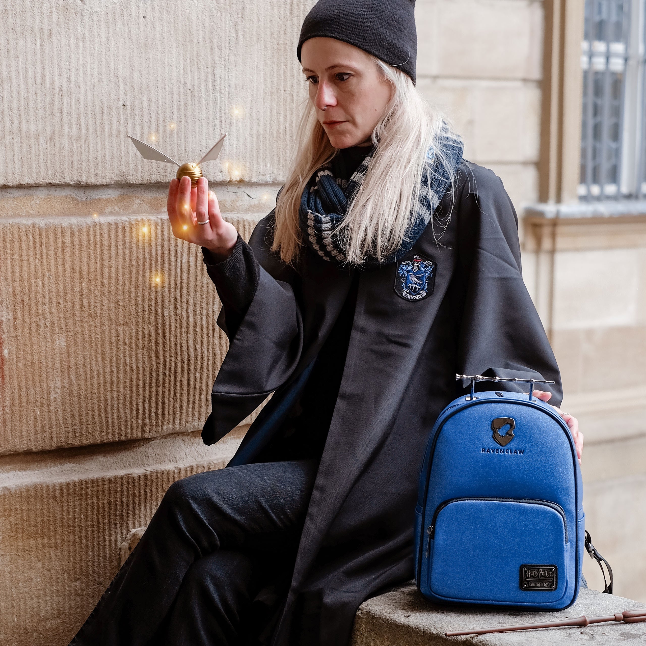 Produktbild Harry Potter - Ravenclaw Glitter Mini Rucksack