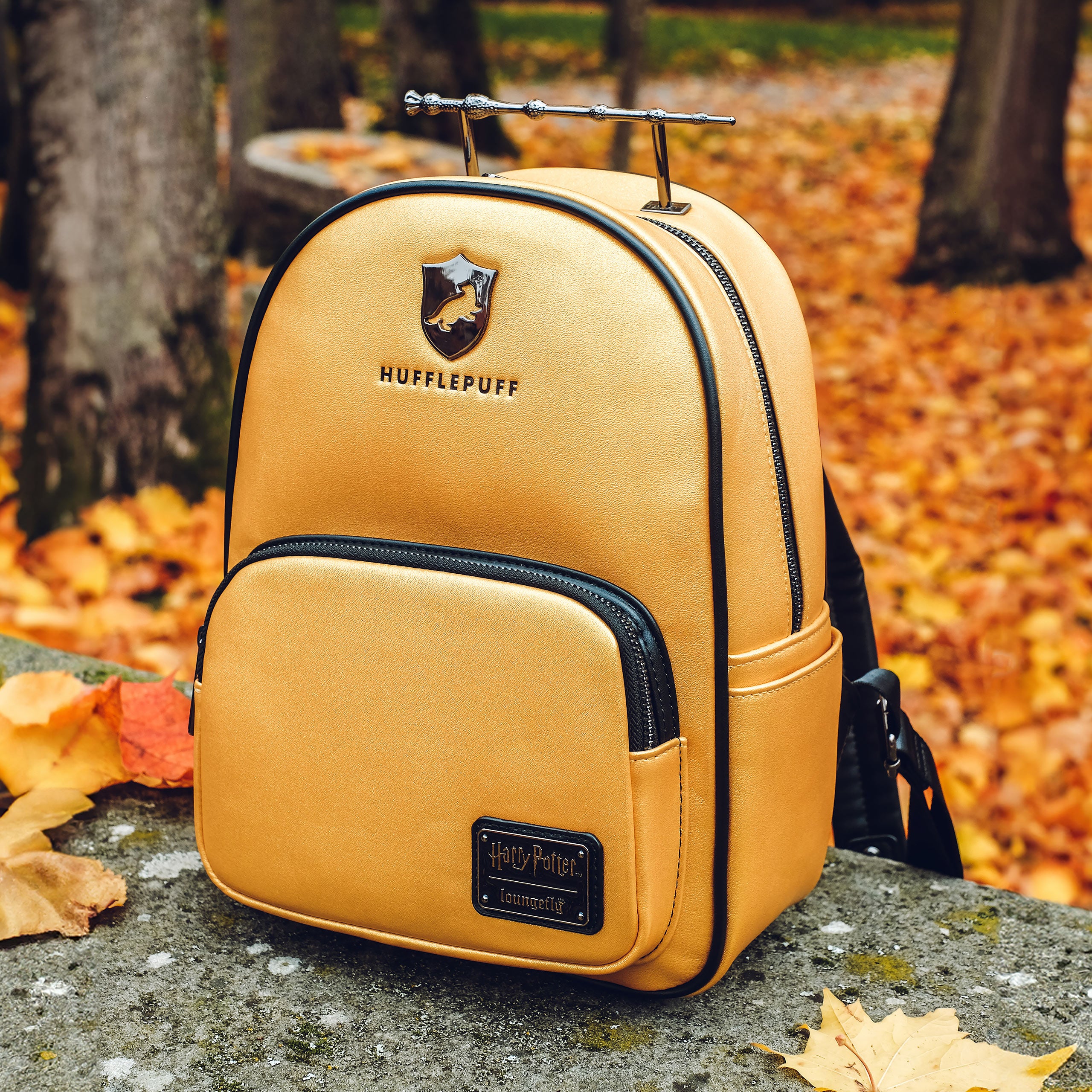 Produktbild Harry Potter - Hufflepuff Glitter Mini Rucksack