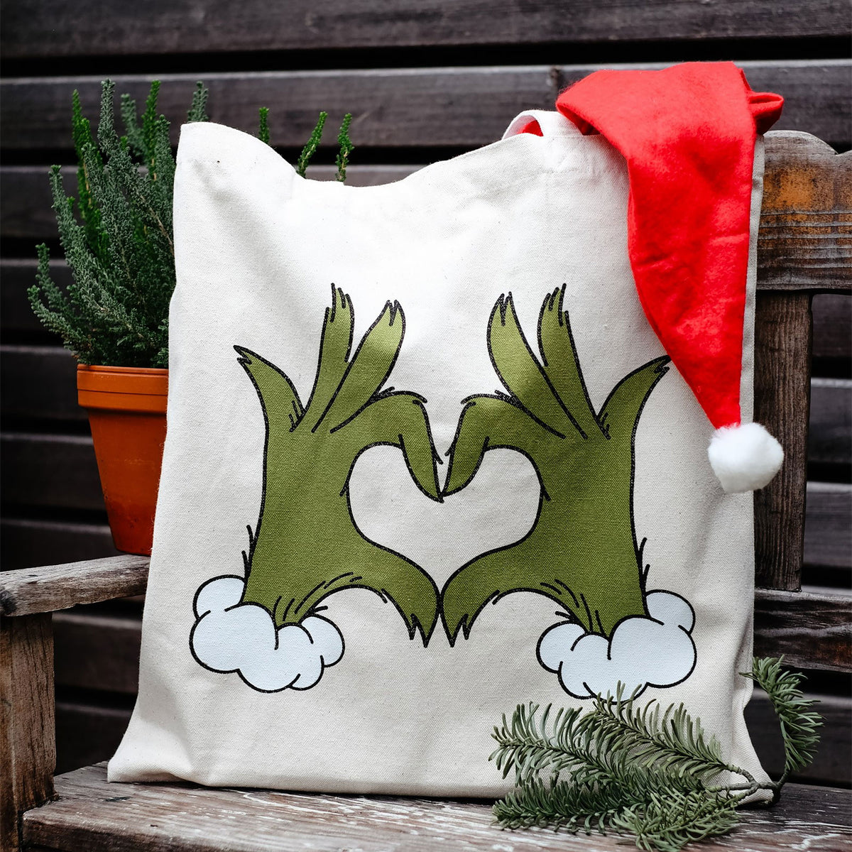 Produktbild The Grinch - Mini Jutebeutel