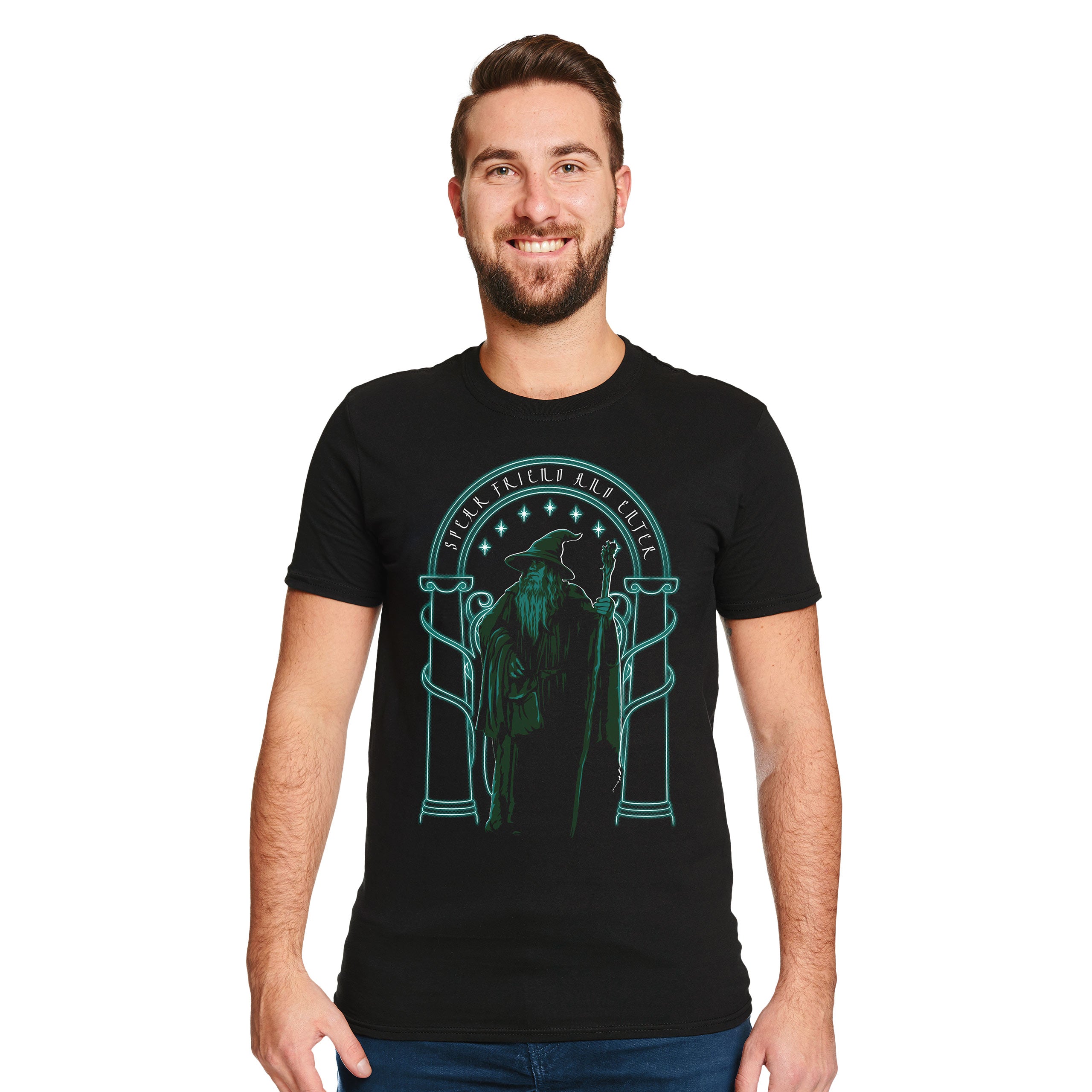 Image produit T-shirt Gandalf Portes de Durin - Seigneur des Anneaux