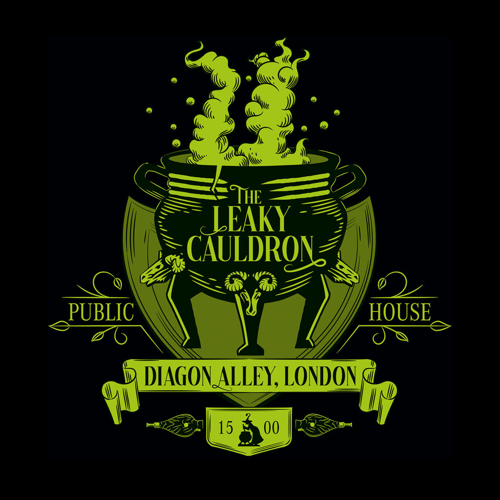 Image produit T-shirt noir Chaudron Baveur - Harry Potter