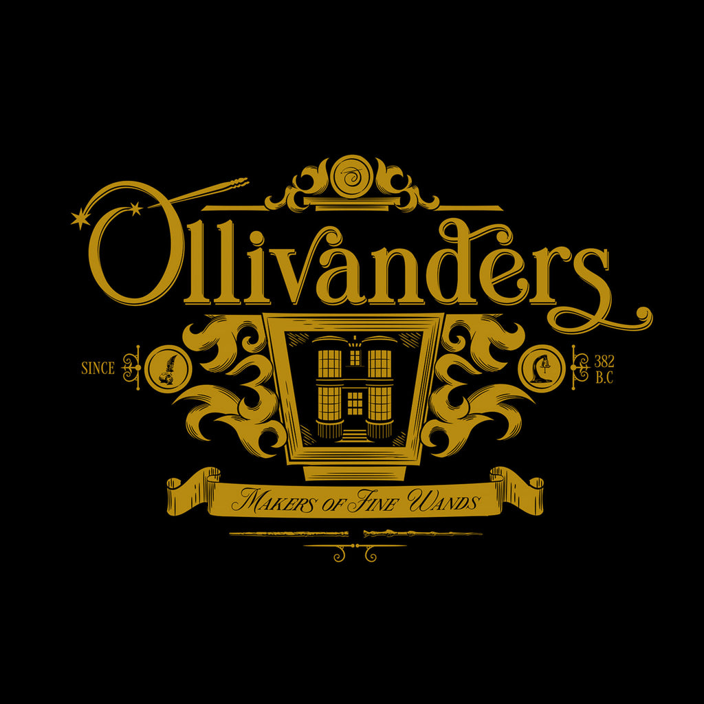 Immagine del prodotto T-shirt Ollivanders nera - Harry Potter