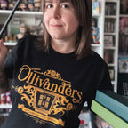 Immagine del prodotto T-shirt Ollivanders nera - Harry Potter
