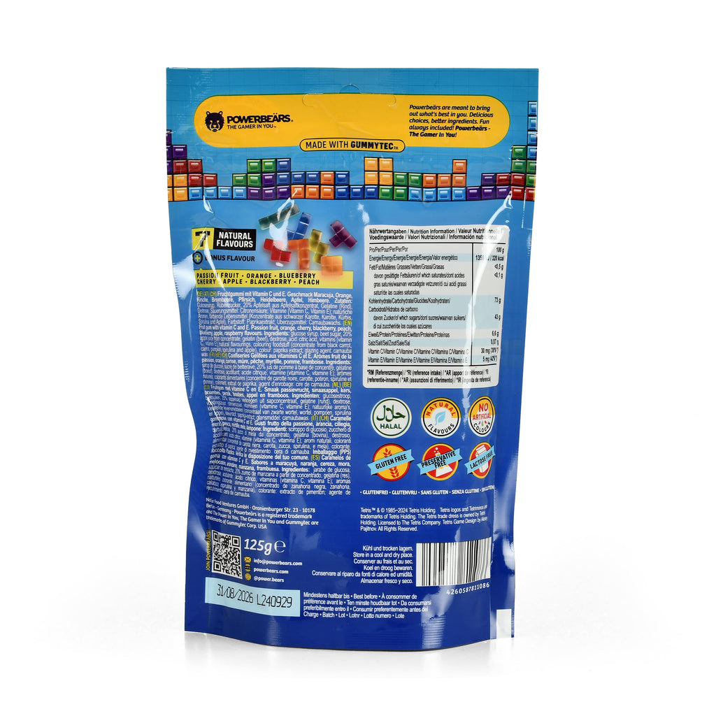 Produktbild Tetris - Powerbeärs Fruchtgummis