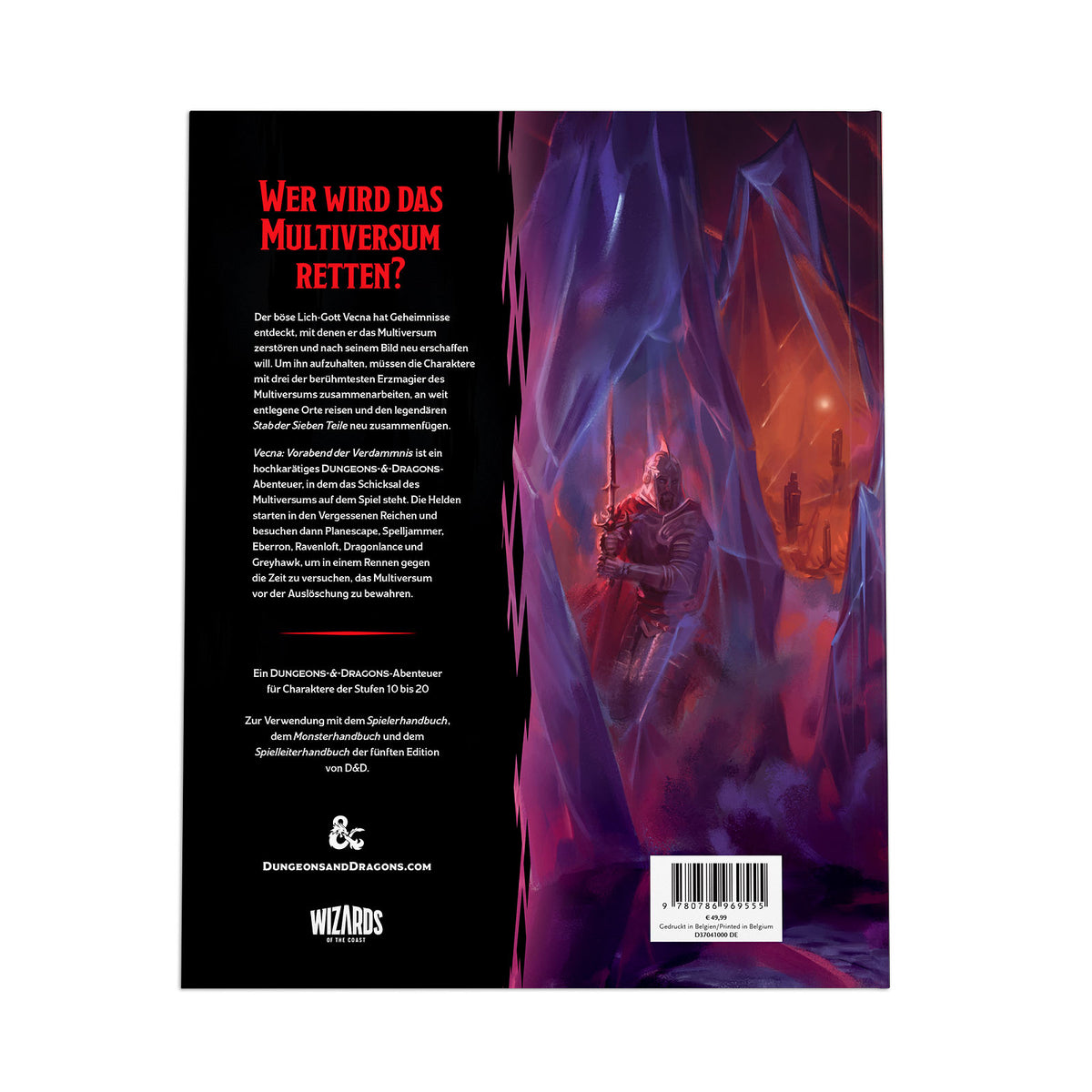 Produktbild Dungeons & Dragons - Vecna: Vorabend der Verdammnis Abenteuerbuch