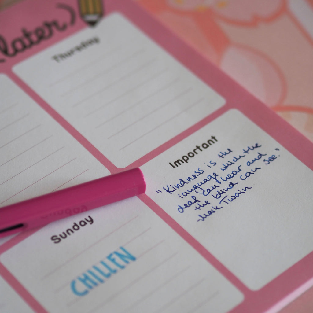 Produktbild Pusheen - Things To Do Later Wochenplaner