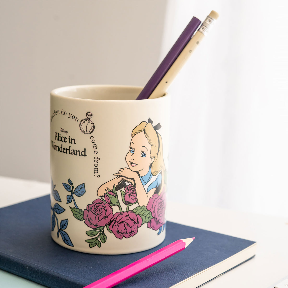 Produktbild Alice im Wunderland - Flower Stiftehalter