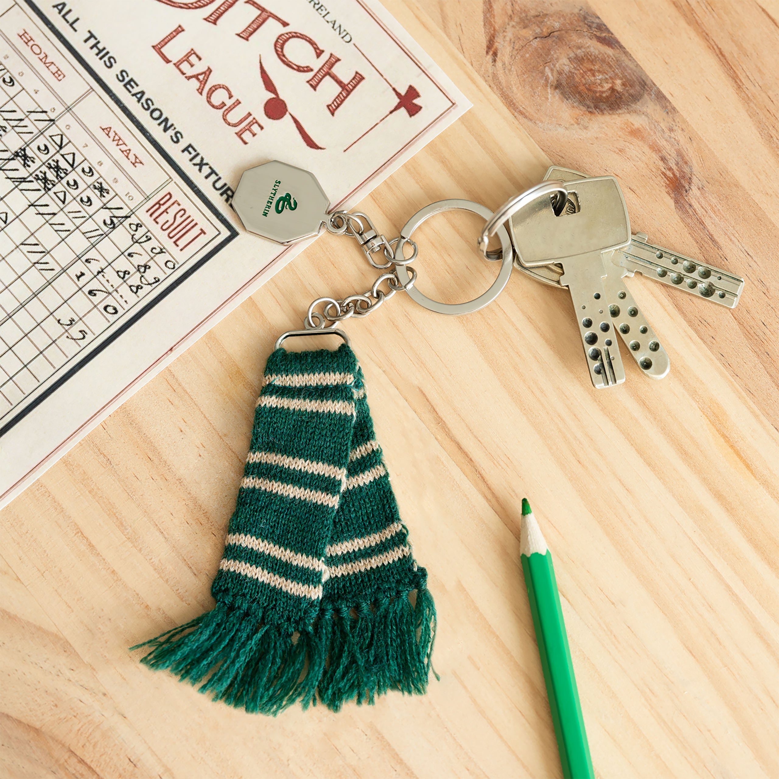 Immagine del prodotto Harry Potter - Portachiavi Sciarpa Serpeverde