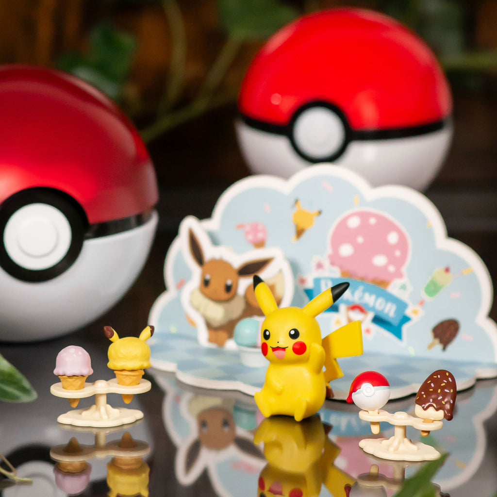Image produit Pokemon - Figurine 3D SCENE Pikachu Ice Cream