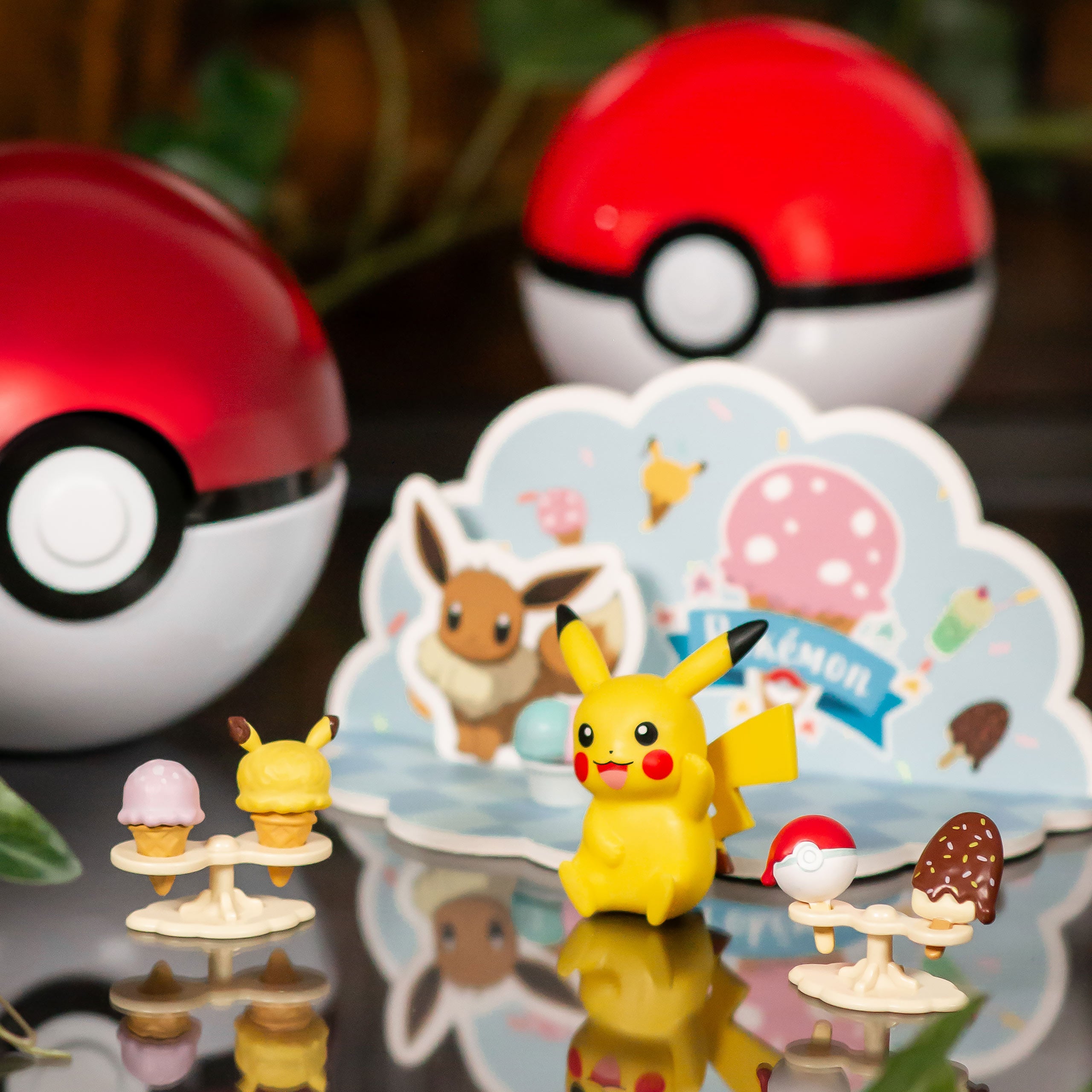 Image produit Pokemon - Figurine 3D SCENE Pikachu Ice Cream