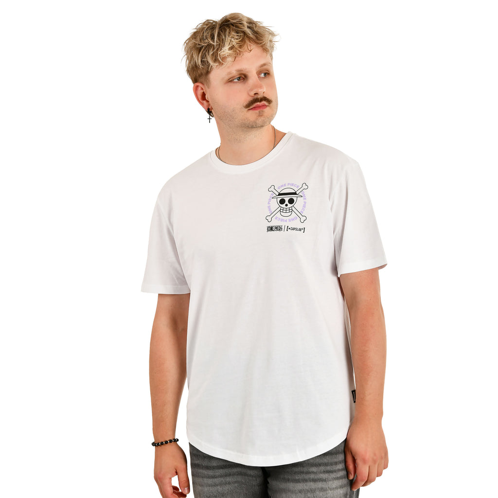 Immagine del prodotto One Piece - Crew Capslab T-Shirt bianca