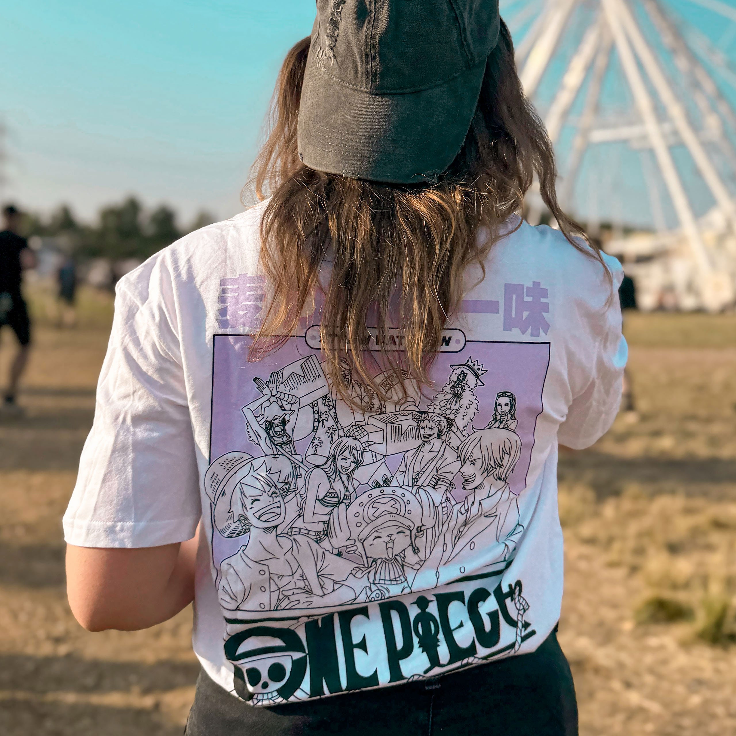 Immagine del prodotto One Piece - Crew Capslab T-Shirt bianca