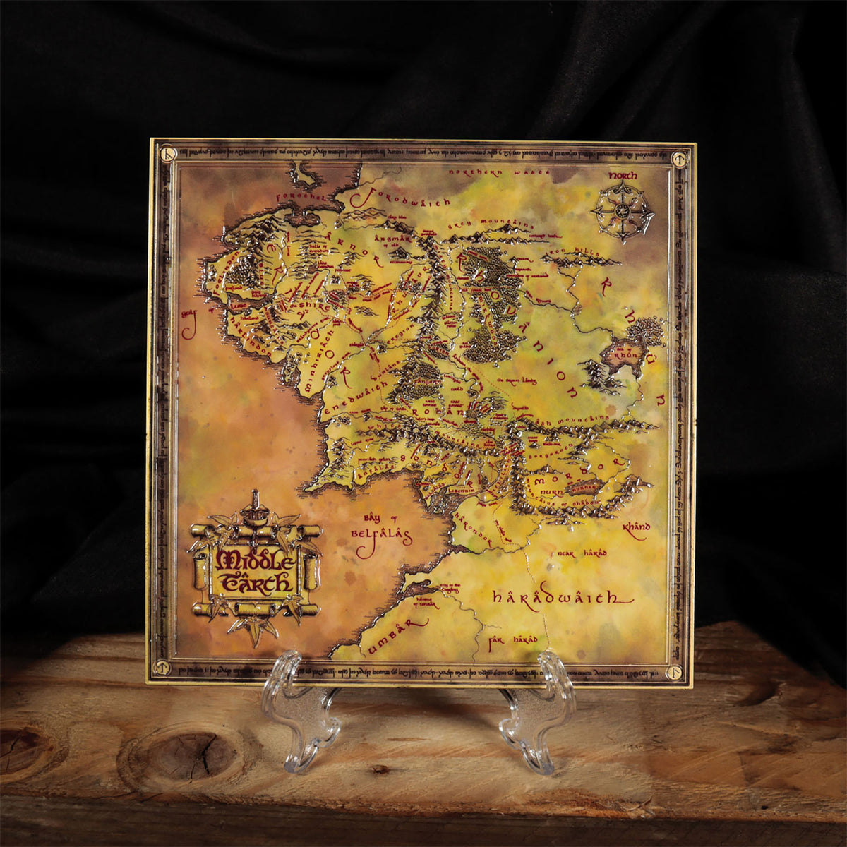 Immagine del prodotto Il Signore degli Anelli - Replica della Mappa della Terra di Mezzo Edizione Limitata