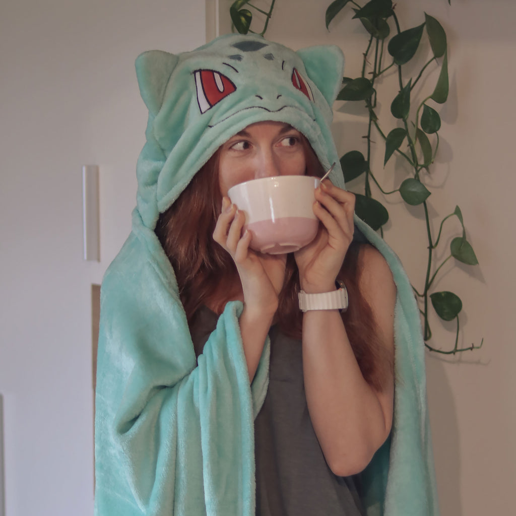 Image produit Pokemon - Couverture à capuche Bulbizarre
