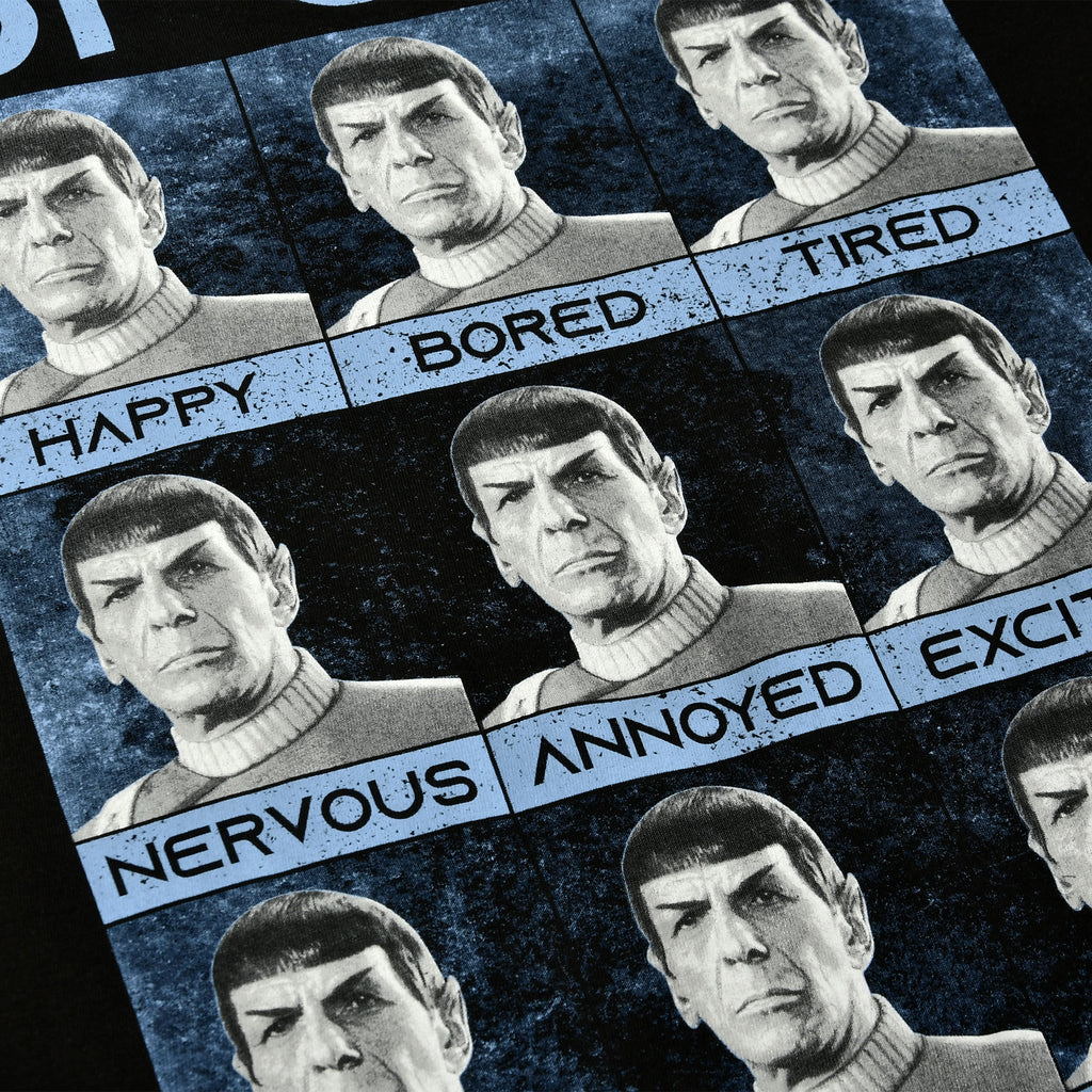 Immagine del prodotto Star Trek - T-shirt nera Many Mood of Spock