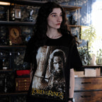 Image produit T-shirt noir Aragorn Hero - Seigneur des Anneaux