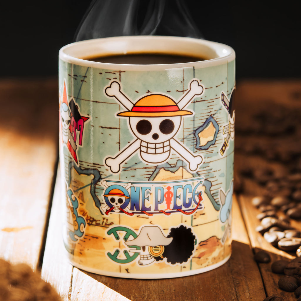 Immagine del prodotto One Piece - Tazza a Effetto Termico Mappa South Blue