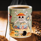 Immagine del prodotto One Piece - Tazza a Effetto Termico Mappa South Blue