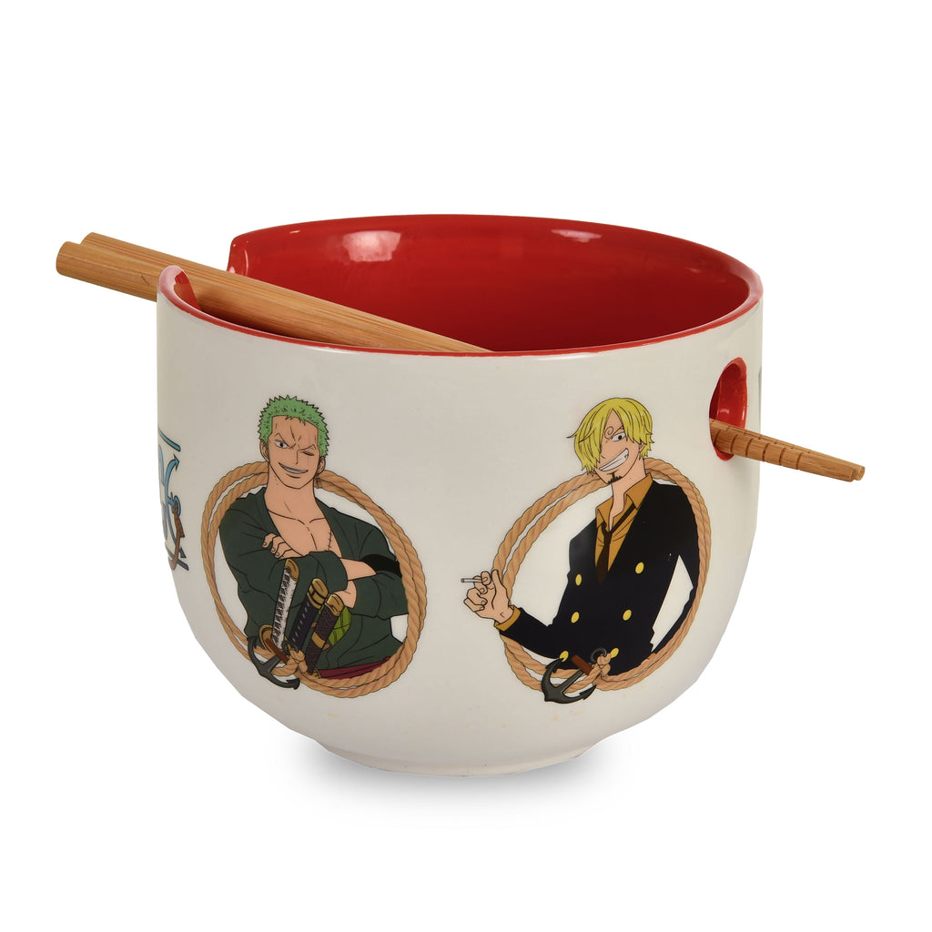 Image produit One Piece - Bol à Ramen Monkey D. Luffy avec Baguettes