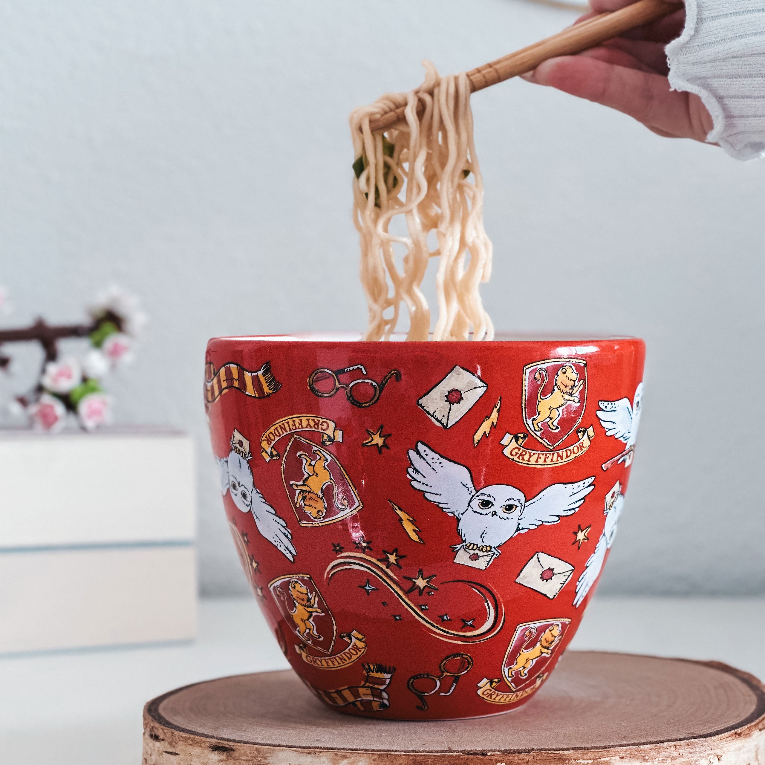 Product image Magic Symbols Ramen Bowl with Chopsticks - Harry Potter