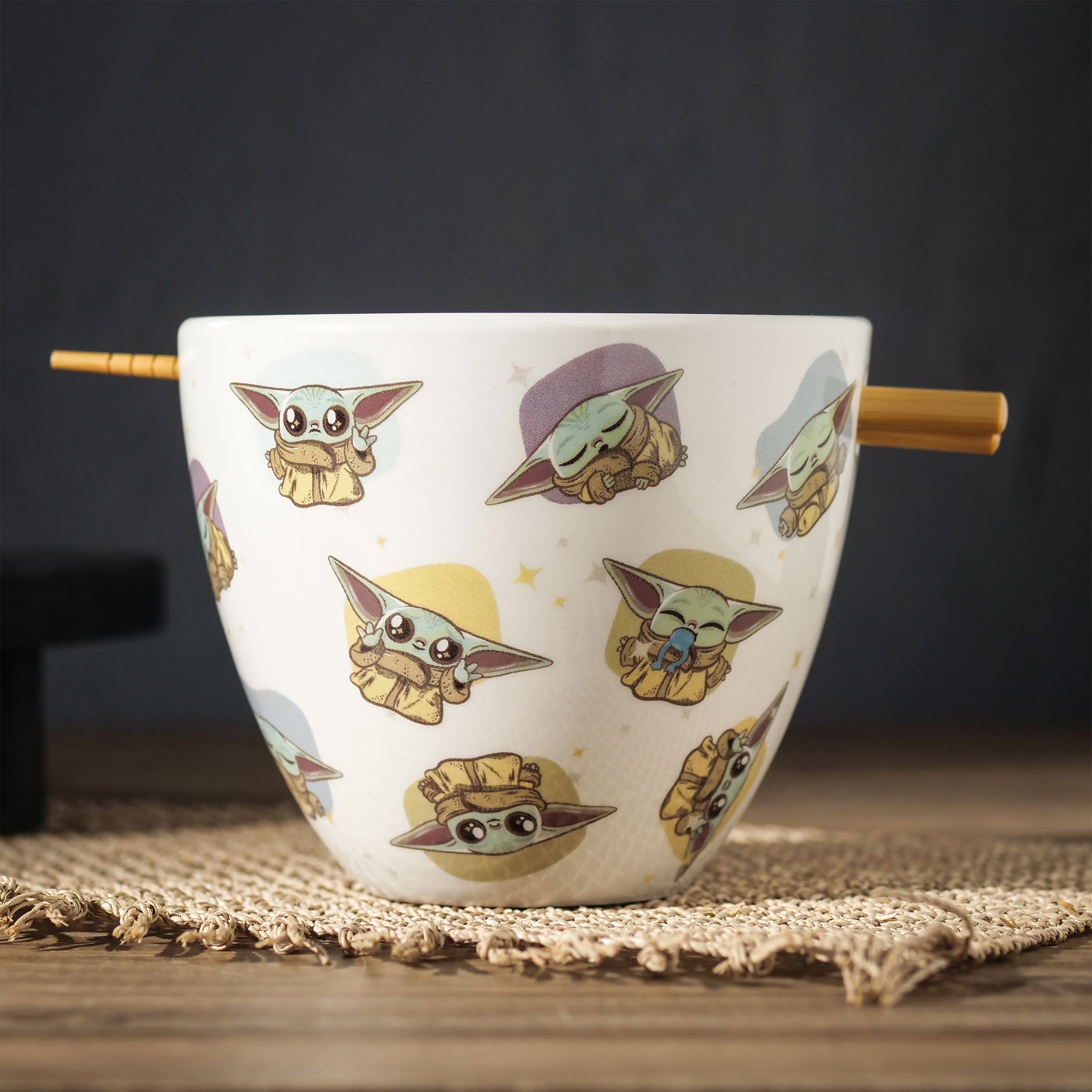 Immagine del prodotto Ciotola Ramen Grogu con Bacchette - Star Wars The Mandalorian