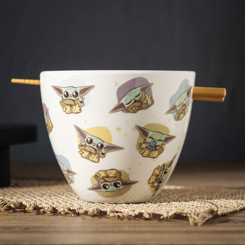 Immagine del prodotto Ciotola Ramen Grogu con Bacchette - Star Wars The Mandalorian