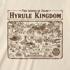 Produktbild Zelda - Map of Hyrule T-Shirt beige