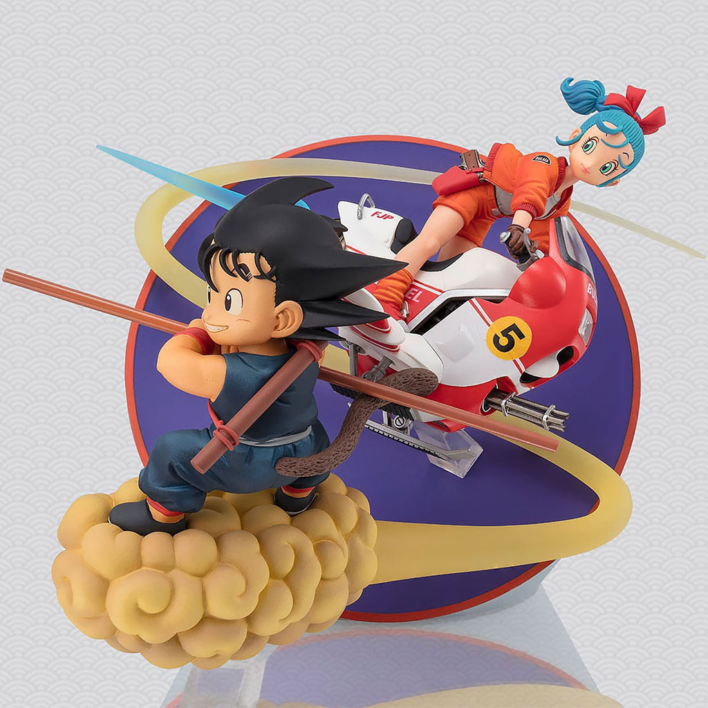 Image produit Dragon Ball - Statue Son Goku & Bulma